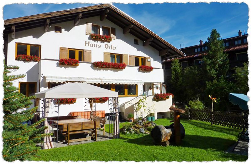 Haus Odo im Sommer in Lech am Arlberg